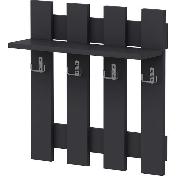 Utica Wandregal Anthrazit