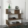 Napoleon Schuhschrank - Wei/Walnuss
