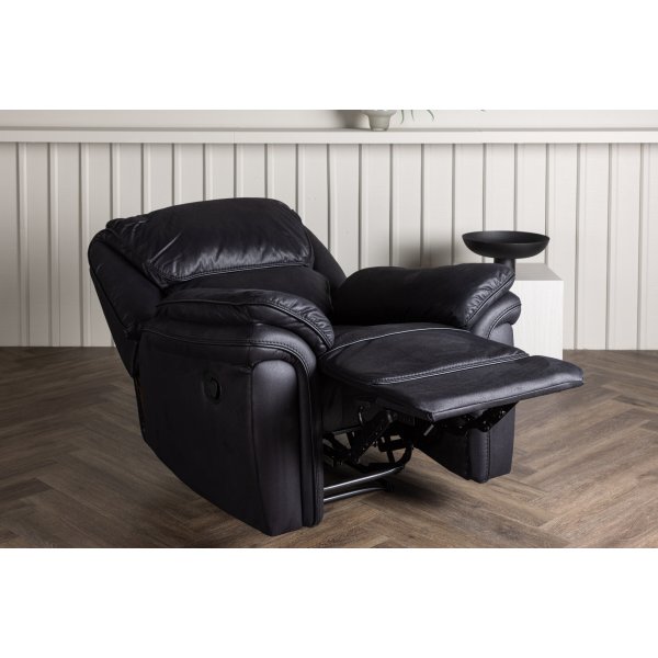 Saranda Liegesessel - Schwarz Saranda Liegesessel - Schwarz