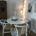 Kundenbild Sunda Esszimmertisch - Weiß/geflochtener Sitz