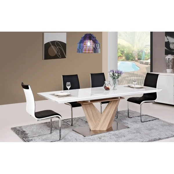 Taylor Esstisch 80x120-180 cm - Grau Taylor Esstisch 80x120-180 cm - Grau