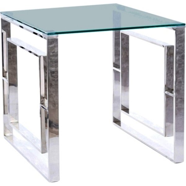 Allure Beistelltisch 55 x 55 cm - Chrom