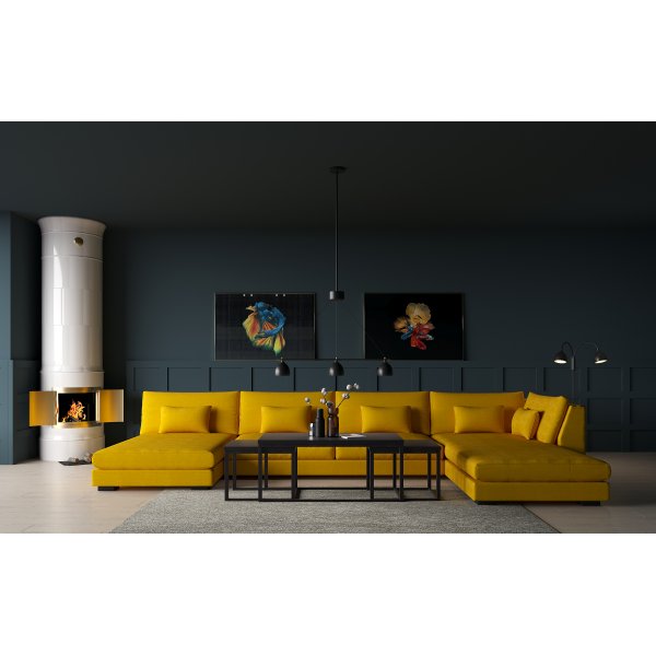 Streamline Zusammenstellbares Sofa - Farbe whlbar + Fleckentferner fr Mbel