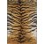 Domani Tiger flach gewebter Teppich Gold - 200 x 290 cm