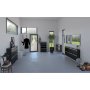 Skyline Schuhschrank 123,5 x 24,2 x 98,5 cm - Schwarz