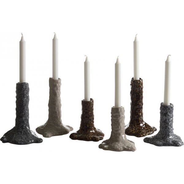 Lizzie Kerzenhalter - Grau Lizzie Kerzenhalter - Grau