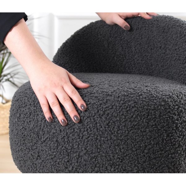 Rufmee Hocker - Dunkelgrau Rufmee Hocker - Dunkelgrau