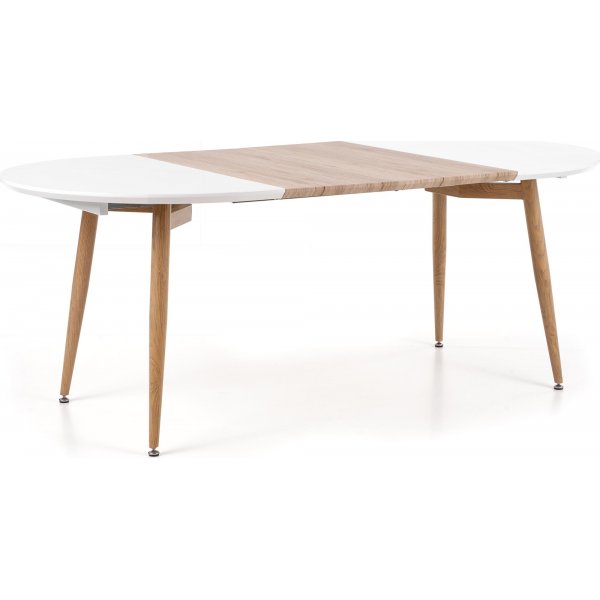Paloma Esstisch 120-200 cm - Weiß/San Remo Eiche Paloma Esstisch 120-200 cm - Weiß/San Remo Eiche