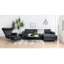 Couchtisch Alisma 80x80 cm - Schwarzer Marmor