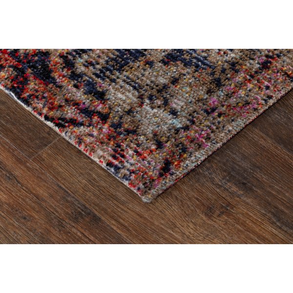 Tibet Vintage flach gewebter Teppich Rot Tibet Vintage flach gewebter Teppich Rot