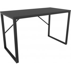 Layton Schreibtisch 120 x 60 cm - Schwarz/Anthrazit