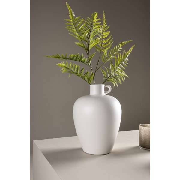 Cent-Vase 24 cm - gebrochenes Wei