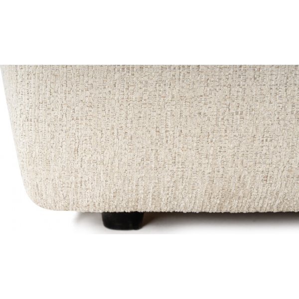 Mehr Ecksofa mit offenen Enden links - Creme Mehr Ecksofa mit offenen Enden links - Creme