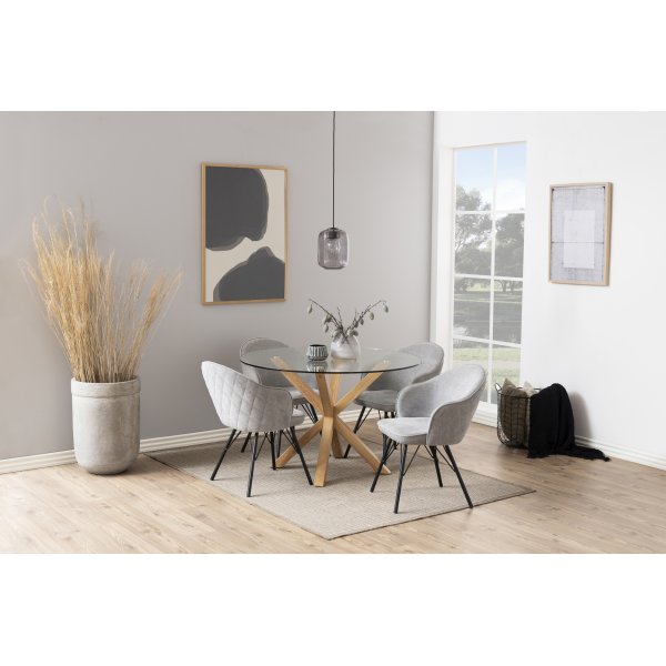 Heaven Esstisch Ø119 cm - Eiche Heaven Esstisch Ø119 cm - Eiche