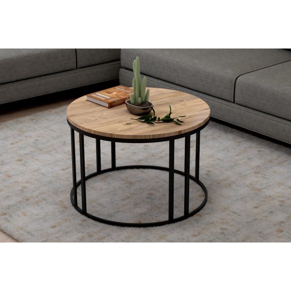 Selin Couchtisch 50 cm - Kiefer