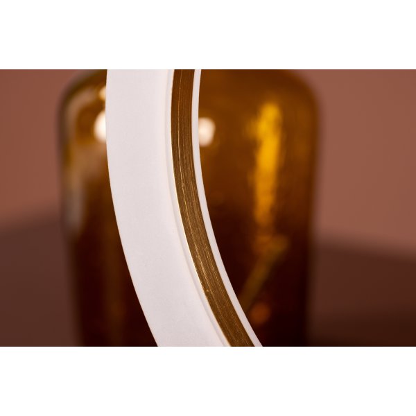 Brive Tischlampe - Nussbaum/wei�