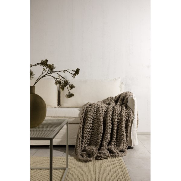 Hgg Plaid 130x170 cm - Braun