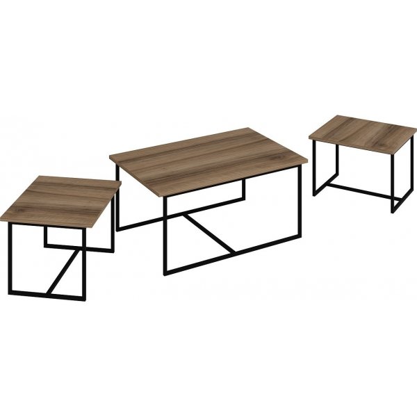 Levada-Tisch 52/90 x 45/60 cm - Walnuss