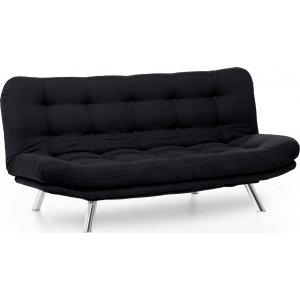 Misa 3-Sitzer Schlafsofa - Schwarz