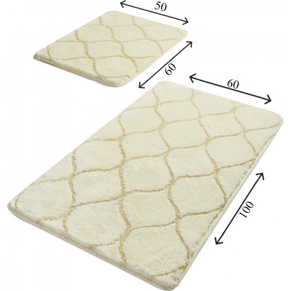 Badezimmerteppich Infinity - Ecru