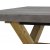 Otho Esstisch aus Holz mit Betonplatte 180 x 90 cm