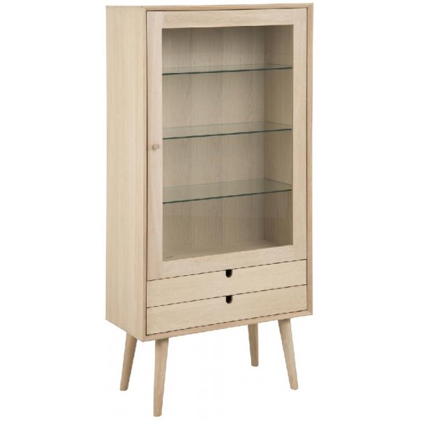 Century Vitrine - Weiß pigmentierte Eiche Century Vitrine - Weiß pigmentierte Eiche