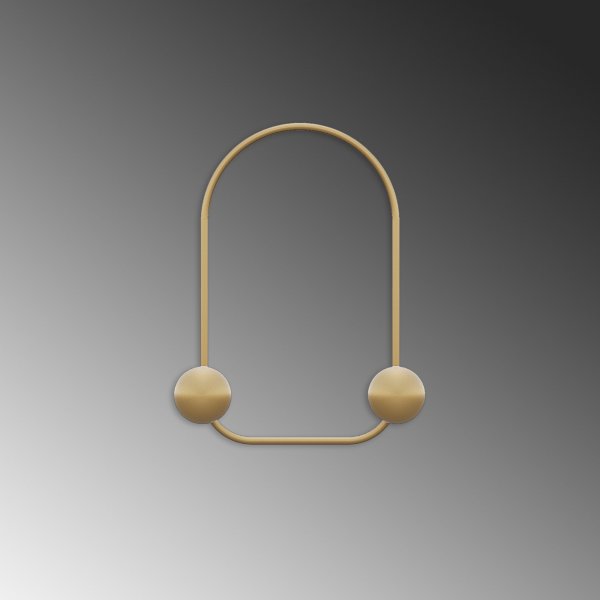 Frosch-Kleiderbgel - Gold