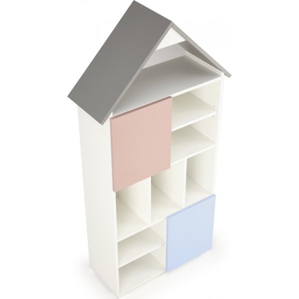 Fati Bcherregal H161 cm - Mehrfarbig