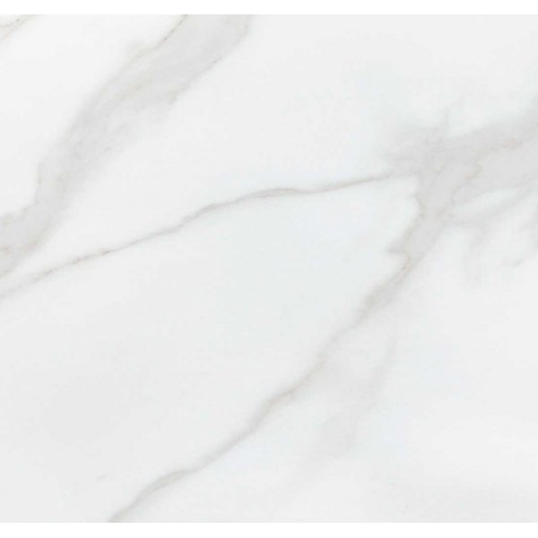 Esstisch, 90 cm Durchmesser, Marmorglas/Gold