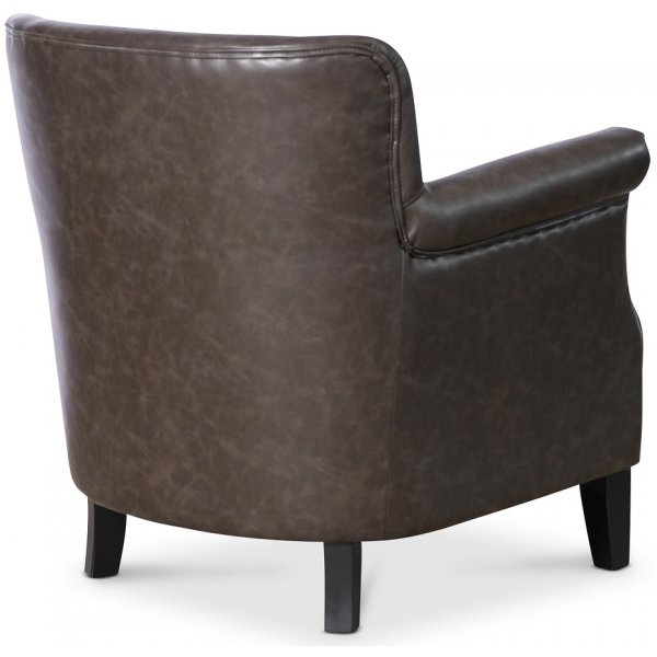 Norberg Sessel - Grau vintage PU + Textilreinigung für Möbel Norberg Sessel - Grau vintage PU + Textilreinigung für Möbel