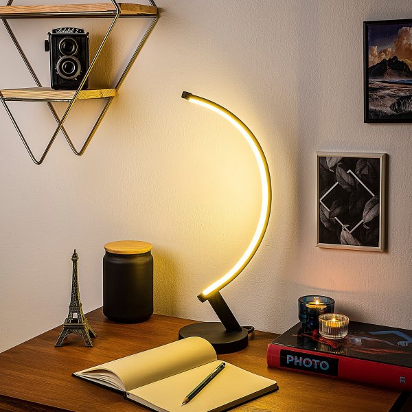 Bevel Tischlampe 2 - Schwarz