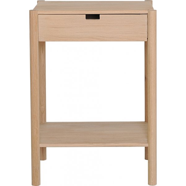 Circus-Nachttisch - Wei pigmentierte Eiche