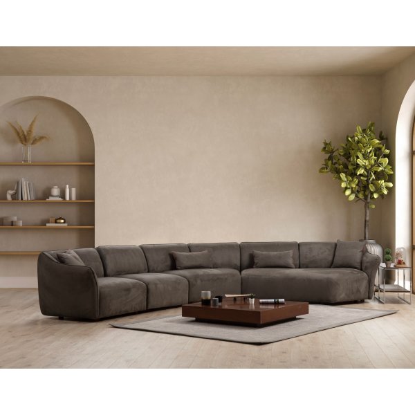 Mentis Ecksofa 440 cm - Braun Mentis Ecksofa 440 cm - Braun