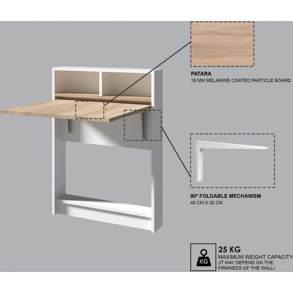 Klapptisch mit Klammern - Patara