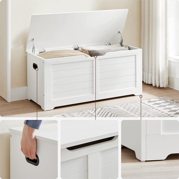 Todd Aufbewahrungstruhe - Weiß Todd Aufbewahrungstruhe - Weiß