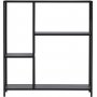 Puno Beistelltisch 80 x 30 cm - Schwarz