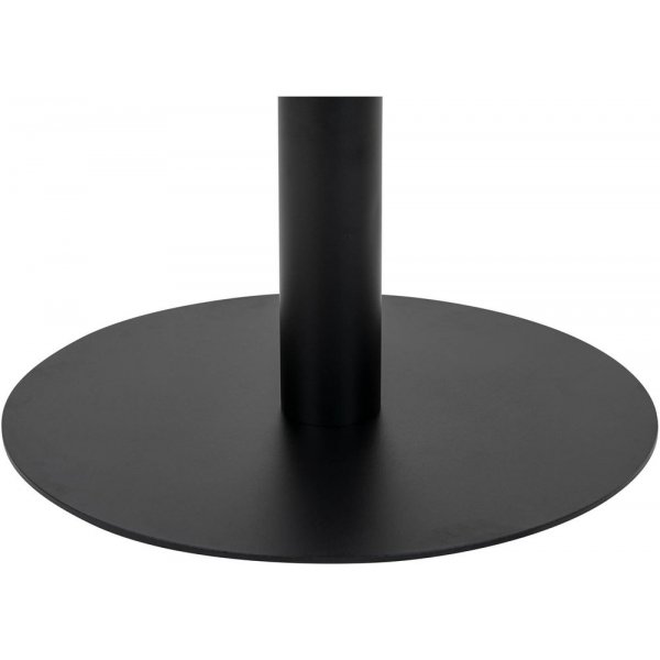 Bolzano Bartisch 70 x 70 cm - Marmorimitat/schwarz