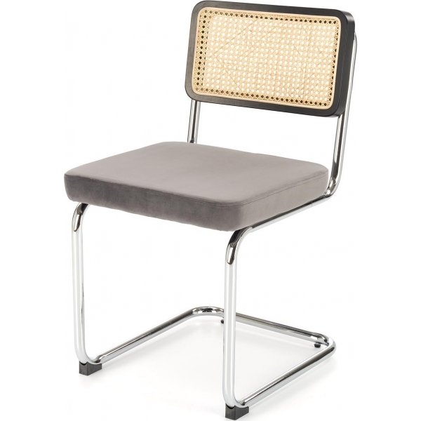 Cadeira Esszimmerstuhl 504 - Schwarz/Grau