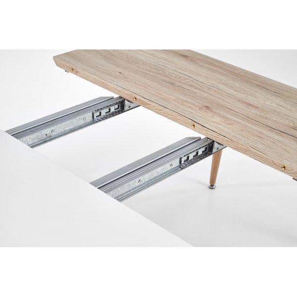 Paloma Esstisch 120-200 cm - Weiß/San Remo Eiche Paloma Esstisch 120-200 cm - Weiß/San Remo Eiche