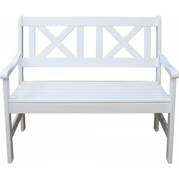 Europa Gartenbank 2-Sitzer - Wei