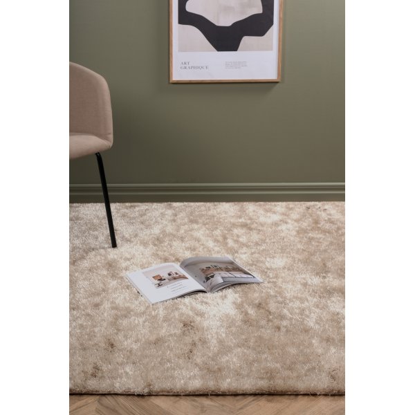 Glanzteppich - Beige Glanzteppich - Beige