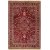 Viskoseteppich Casablanca Kashan - Rot - 240x330 cm