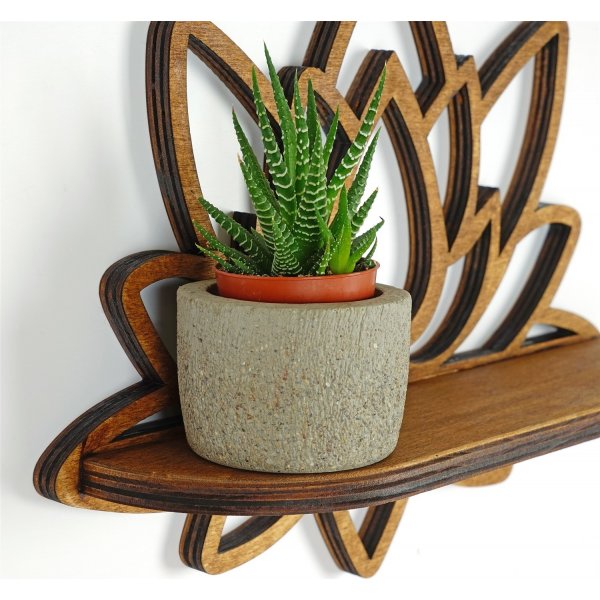 Rafa Wandregal 264 Walnuss