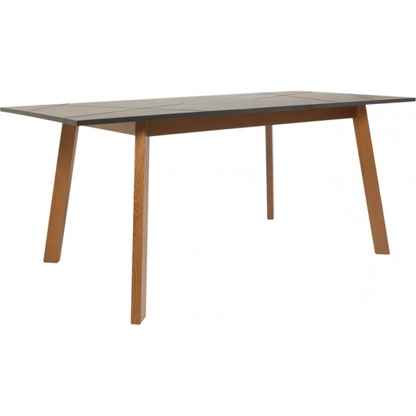 Antiker Esstisch 140-180 x 67,5 cm - Schwarz/Stirling-Eiche Antiker Esstisch 140-180 x 67,5 cm - Schwarz/Stirling-Eiche