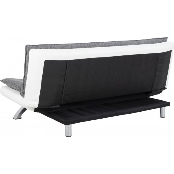 Faith Schlafsofa - Grau/weißes PU Faith Schlafsofa - Grau/weißes PU
