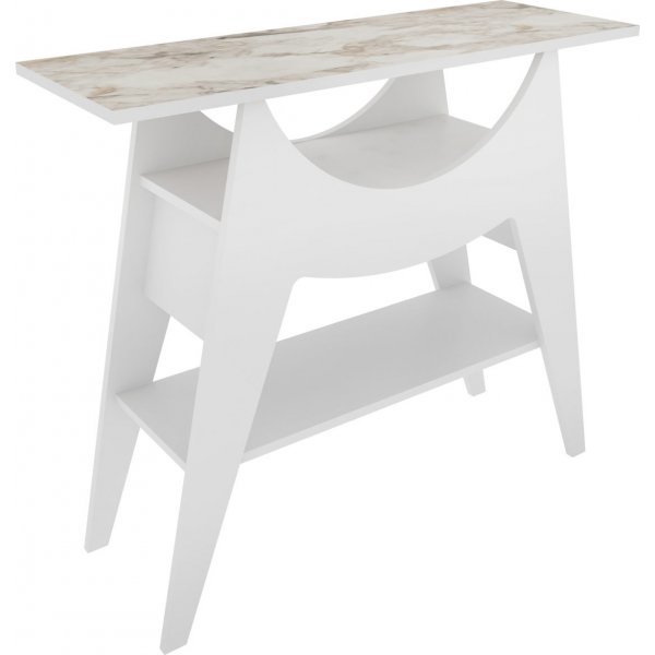Ese Beistelltisch 100 x 35 cm - Wei