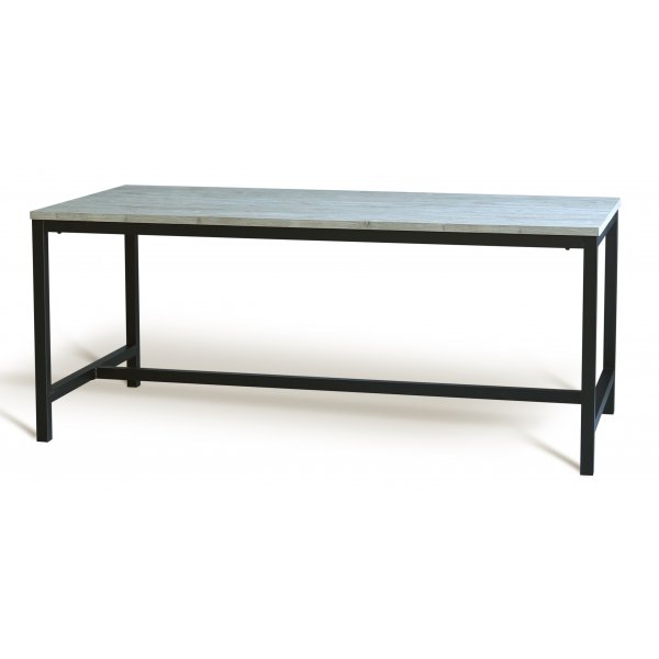 Texas Esstisch wei getncht 180 x 90 cm