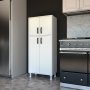 Mexi-Schrank 146,2 cm - Wei