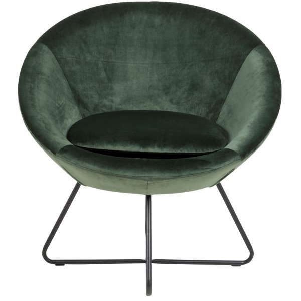 Njord Sessel - Grün (Samt) Njord Sessel - Grün (Samt)