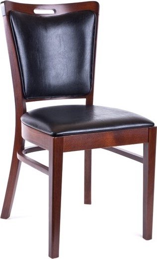 Bequemer Esszimmerstuhl - Optionale Farbe der Polsterung und des Rahmens Bequemer Esszimmerstuhl - Optionale Farbe der Polsterung und des Rahmens